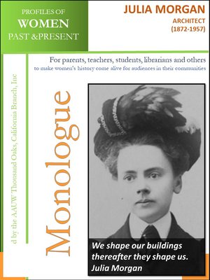 cover image of Profiles of Women Past & Present – Julia Morgan, Architect (1872--1957)